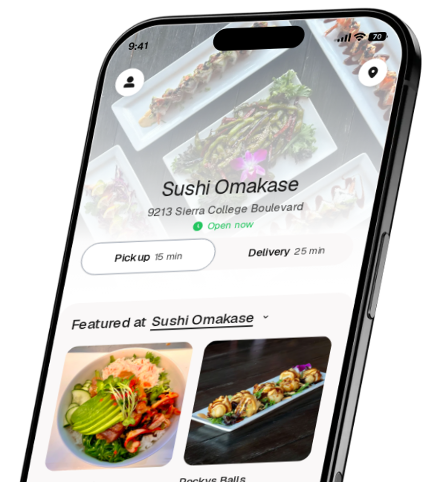 Sushi Omakase app preview